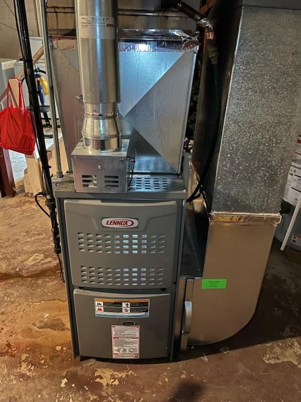 High-efficiency furnace replacement before work